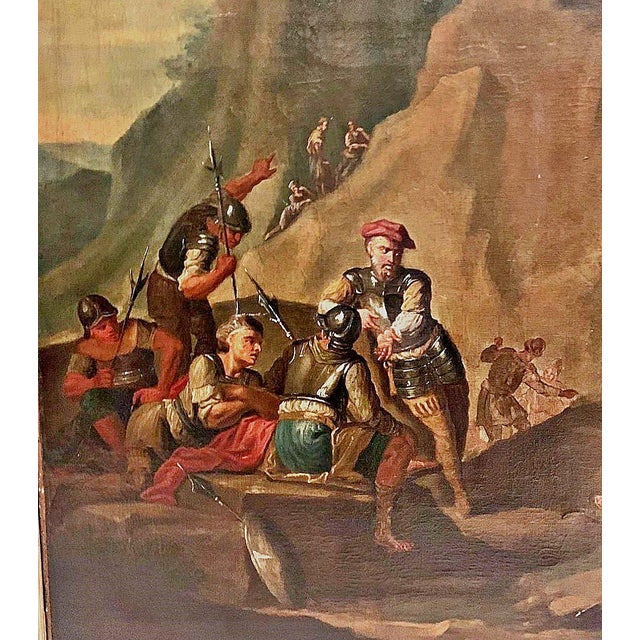 Andrea Locatelli, Soldiers Resting at a Bivoua, Paintings, Set of 2 For Sale - Image 4 of 8