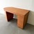 Vintage 80s Deco Postmodern Burlwood Writing Desk For Sale - Image 9 of 14