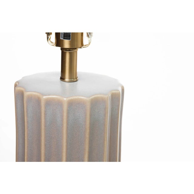 Lawrence & Scott Lawrence & Scott Naomi Handmade Modern Porcelain Table Lamp For Sale - Image 4 of 6