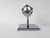 Midcentury Chrome Paperweight, Model, Turners Cube, Desk Sculpture, 1970s For Sale - Image 4 of 13