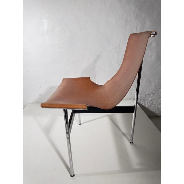 Animal Skin 3LC T-Chairs attributed to Katavolos, Littell & Kelley for ICF De Padova, 1960, Set of 6 For Sale - Image 7 of 15