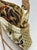 Tan Vintage Roberto Cavalli Macrame Silk Drawstring Baguette For Sale - Image 8 of 9