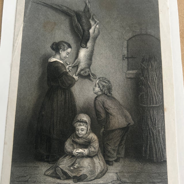 Measures 5.5”x8.5”; signature in the plate; original.