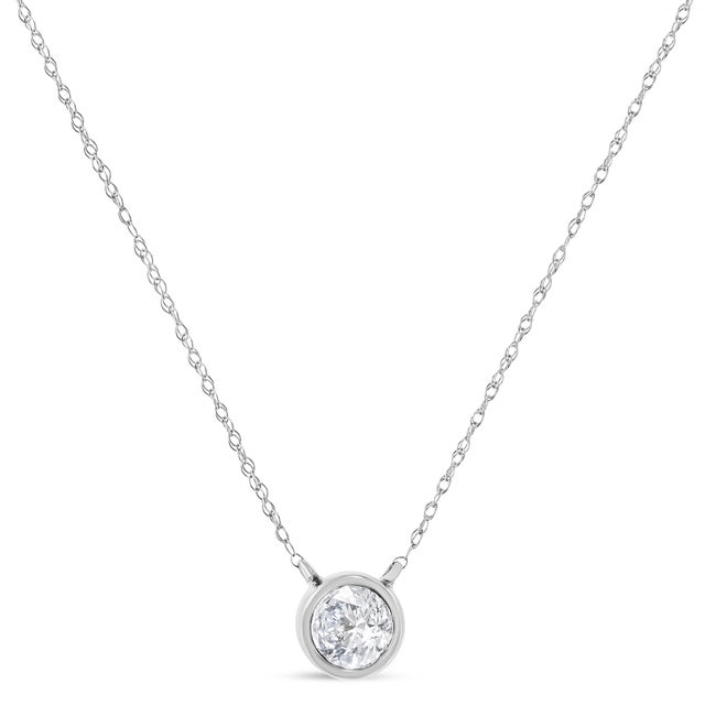 Some things shouldn't be reinvented, which is why we created the Solitaire Diamond Necklace. This is the perfect way to...