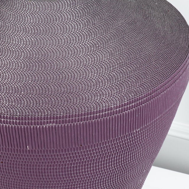 Paper Oversized Postmodern Corrugated Cardboard Lamp Splatter Shade For Sale - Image 7 of 10