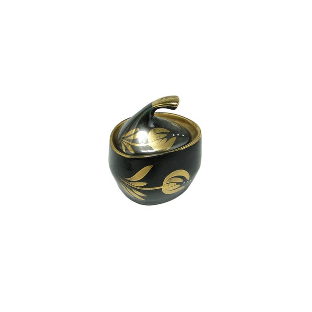 Art Deco Sugar Bowl from Chodzież, Poland, 1970s, in Worn conditions. Designed 1970 to 1979 This piece has an attribution...