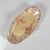 Cream Oval Pink Earthenware Fontainebleau Serving Dish with Side Handle from KG Lunéville, 19th Century For Sale - Image 8 of 11