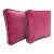 Velvet Rhododendron Pillow Covers- a Pair For Sale