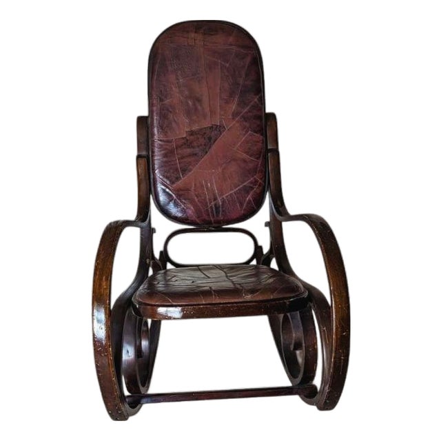 Timeless Artistry of 1970s Luigi Crassevig Bentwood Rocker - Experience Sculptural Comfort. For Sale