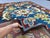 Blue Moroccan Art Deco Hand-Knotted Wool Rug - 7'5" X 4'2" For Sale - Image 10 of 10