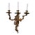 Louis Vx Style Brass Wall Light For Sale