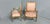 Set of Vintage French Gilt Fauteuils Chairs For Sale - Image 9 of 10