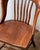 1930s Oak Banker's Chair For Sale In Columbus - Image 6 of 10