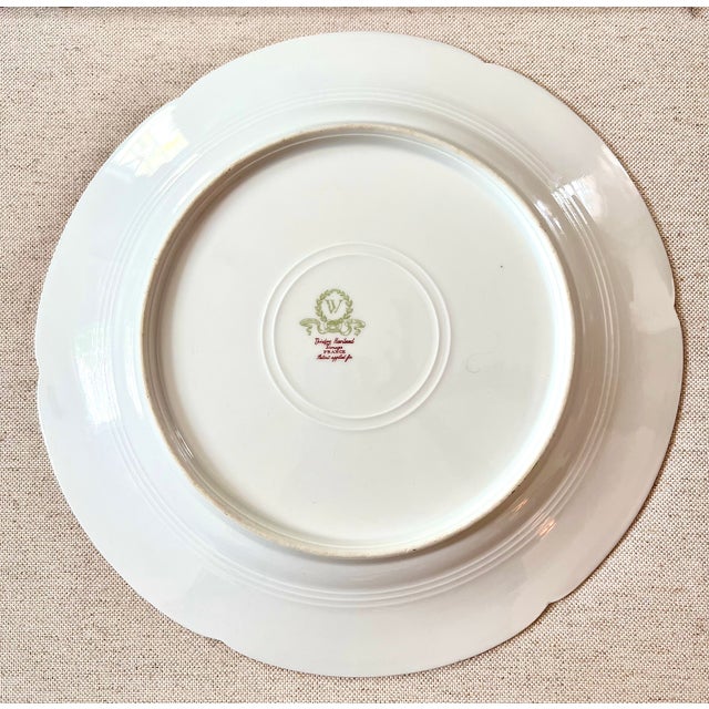 White Early 20th Century Haviland France Haviland & Co., Limoges Dinnerware Plates- 2 Pieces For Sale - Image 8 of 9