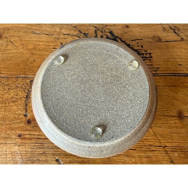 Ceramic Ikebana Vase, Studio Pottery, Signed For Sale - Image 7 of 8