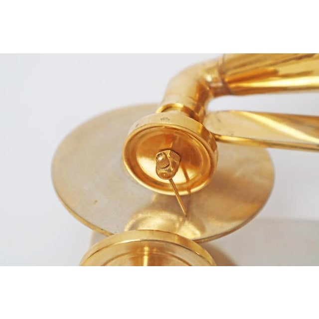 Handcrafted Golden First Gramophone by Emil Berliner, Germany, 1887 For Sale - Image 9 of 18
