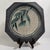 Abstract Vintage Marc Ward Signed Raku Pottery Octagonal Platter For Sale - Image 3 of 5