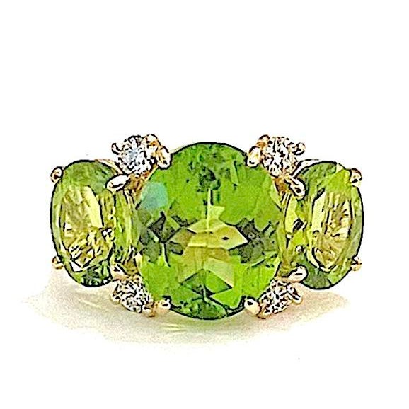 Not Yet Made - Made To Order Christina Addison Mini Gum Drop™ Ring With Pink Topaz and Citrine and Diamonds For Sale - Image 5 of 12