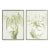 Greenery In Chinoiserie Giclees St/2 For Sale