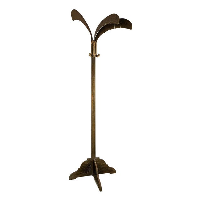 Regency Palm Tree Sculpture Coat Rack, 1970s For Sale - Image 12 of 12
