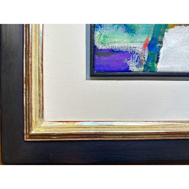 Friedrich Schiemann, Abstract Composition, 1982, Oil on Canvas, Framed For Sale - Image 3 of 7
