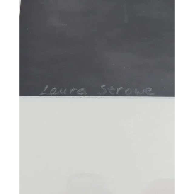 "The Big Turn" Contemporary Landscape Oil Pastel Drawing by Laura Strowe, Framed For Sale - Image 12 of 13