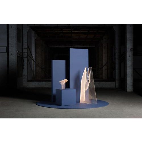 Gweilo HAN GR Floor Lamp with Acrylic Structure by Partisans for Parachilna For Sale - Image 10 of 11