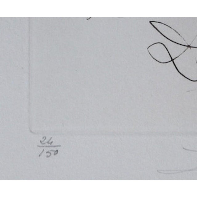 Surrealism 1970s Share Dali Symbols Devil Hand Signed Numbered Dali Archives Certified Art For Sale - Image 3 of 5