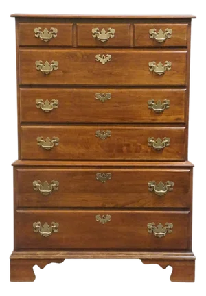 Pennsylvania House Solid Cherry Traditional Style 35" Chest on Chest