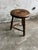 French Turned Wood Stool attributed to Charles Dudouyt, 1950s For Sale - Image 6 of 7