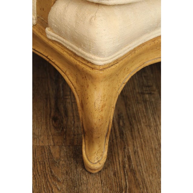 Baker Furniture French Louis XV Style Fauteuil Armchair For Sale - Image 11 of 12