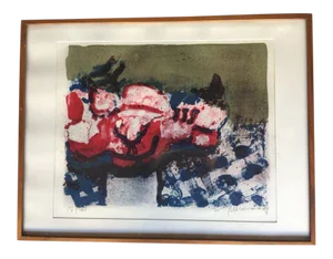 Klaus Fussmann Still Life Lithograph
