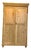 Antique Farmhouse Wardrobe in Wood, 1875 For Sale