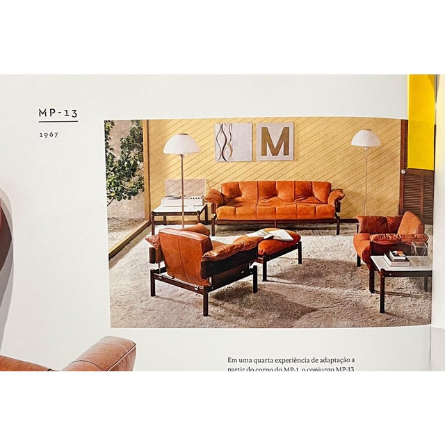 “MP-13” Sofa in Rosewood & Leather, Percival Lafer, 1967 - Lot 61 For Sale - Image 10 of 12