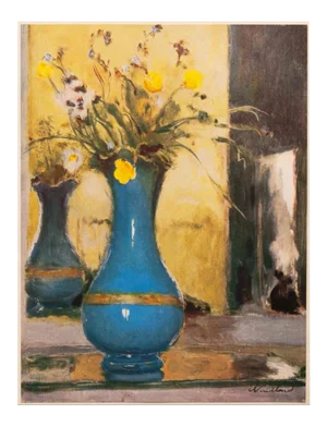 1947 After Edouard Vuillard "The Blue Vase", First Edition Parisian Offset Lithograph