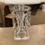 Hollywood Regency Pair of Vintage Crystal Prism Table Lamps – Fully Rewired For Sale - Image 3 of 6
