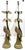 20th Century Palm Beach Chic Parrot and Palm Tree Lamps- A Pair For Sale - Image 4 of 18