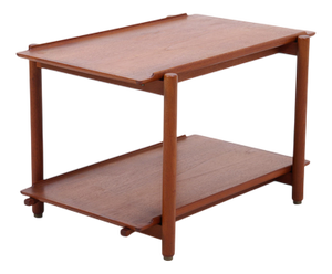 Mid-Century Danish Teak Bar Table by Poul Hundevad, 1960s