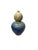 1970s Vintage Shiwan Double-Gourd Porcelain Vase With Crystalline Glaze For Sale - Image 5 of 7