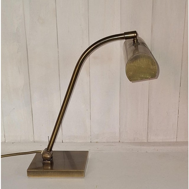 Vintage Adjustable Desk Lamp, 1970s, in Very Good conditions. Designed 1970 to 1979 European Plug (up to 250V).The wiring...