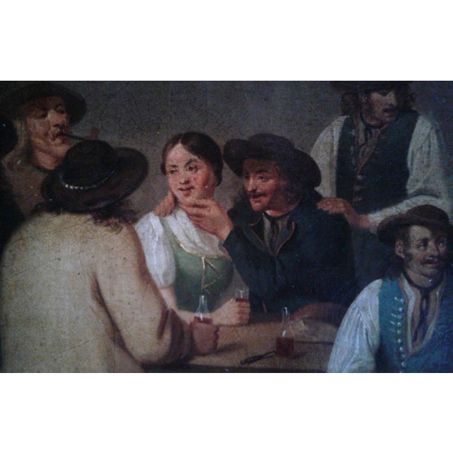 Happy Group by Franz Defregger (Austrian 1835-1921) 19th Century Painting For Sale In New York - Image 6 of 10