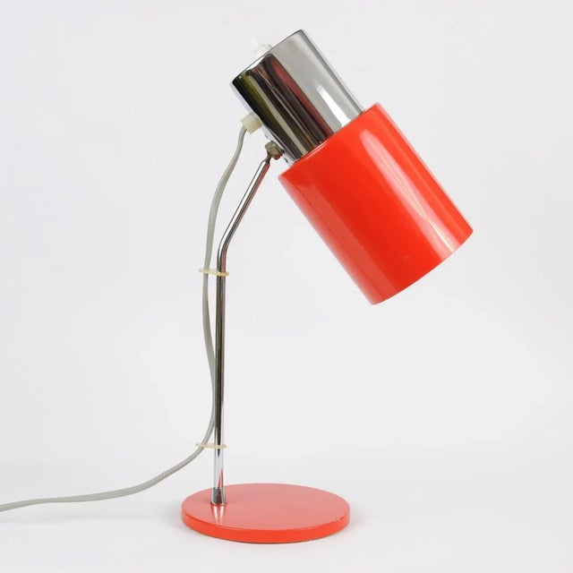 Josef Hurka Model 1636 Desk Lamp by Josef Hurka for Napako, 1960s For Sale - Image 4 of 8