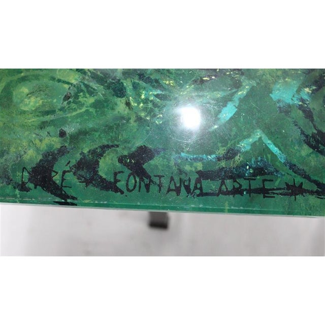 Hand painted signed Fonta Arte low coffee table