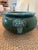 Mid 20th Century Large Chinese Turquoise Glazed Jardiniere With Lion Mask Handles For Sale - Image 4 of 6
