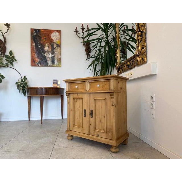 Rustic Apothecary Buffet in Wood For Sale - Image 15 of 17