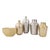 Gold Espen Wide Mouth Slanted Jar- Medium For Sale - Image 8 of 9