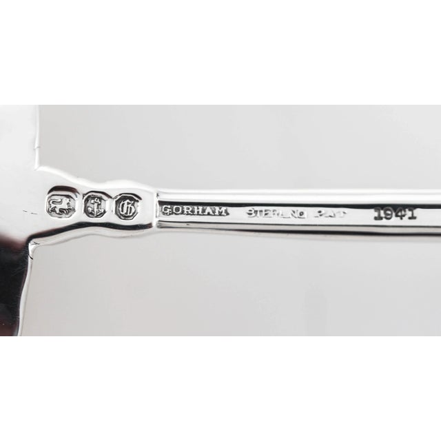 1940s Sterling Gravy Ladle For Sale - Image 5 of 6