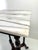Wood Mid-20th Century English Regency Revival Mahogany Marble Top Plant Stand For Sale - Image 7 of 11