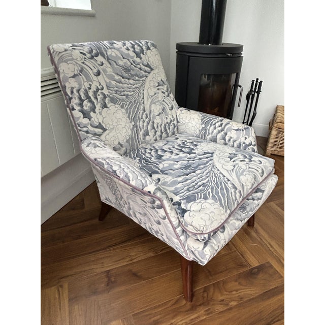 Wood Vintage PK934 Lounge Chair in Designer Fabric from Parker Knoll, 1950s For Sale - Image 7 of 18