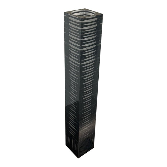 Towering Downtown Vase, Signed 2004 For Sale